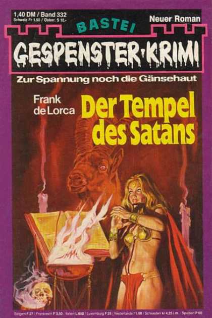 Gespenster-Krimi - Der Tempel des Satans