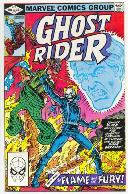 Ghost Rider 72 - Flame - Clown - Dave Simons, Salvador Larroca