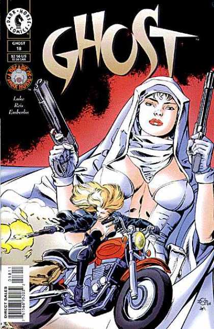 Ghost 18 - Bike - Gun - Lady - Dark - Hair