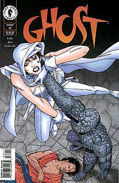 Ghost 22 - Choke - Women - Gun - White Outfit - Man - John Cassaday