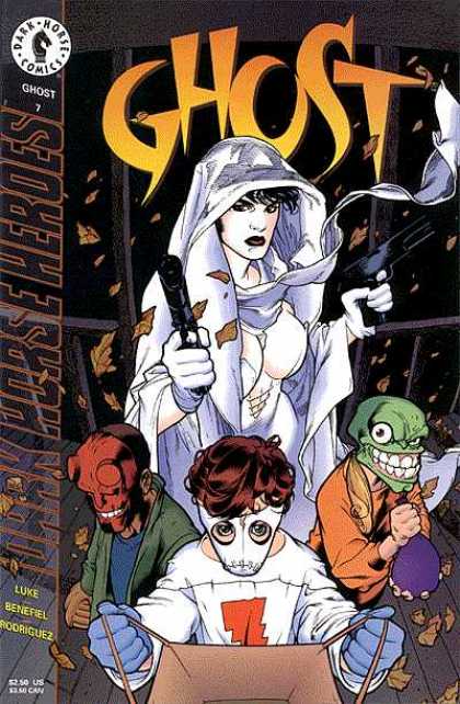 Ghost 7 - Guns - Trick Or Treat - Hellboy - Dark Horse Heroes - Children - Adam Hughes, Jason Pearson