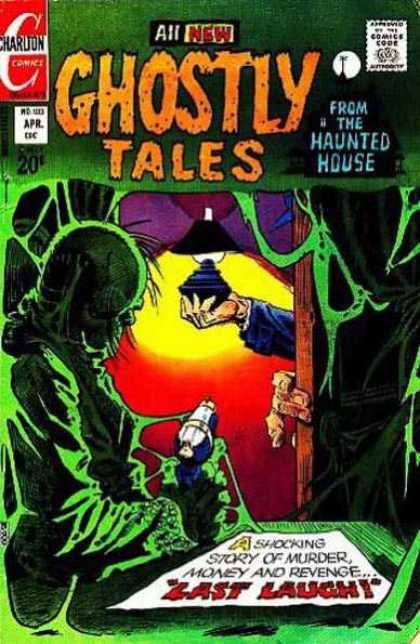 Charlton Comics - Haunted House - Last Laugh - Murder - Money Ghostly Tales 103 - Charlton Comics - Haunted House - Last Laugh - Murder - Money