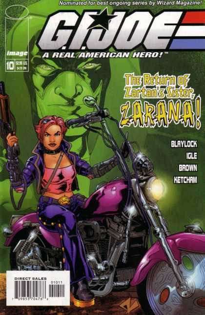 G.I. Joe 10 - Return - Sister - Blaylock - Brown - Motorcycle