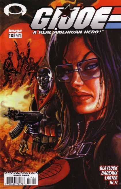 G.I. Joe 18 - Lady - Man - Gun - Fire - Eye Glasses
