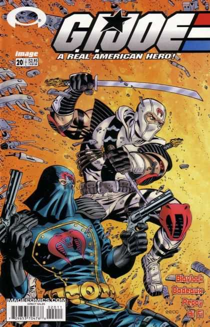 G.I. Joe 20 - A Real American Hero - Blaylock - Badeaux - Pepay - Sword