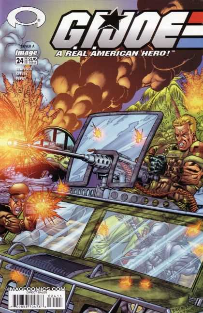 G.I. Joe 24 - A Real American Hero - Soldier - Gun - War - Smoke