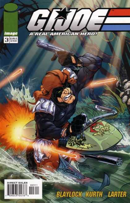 G.I. Joe 3 - Image - No 3 - Villian - Blalock Kurth And Larter - Jet Ski - Walter Simonson