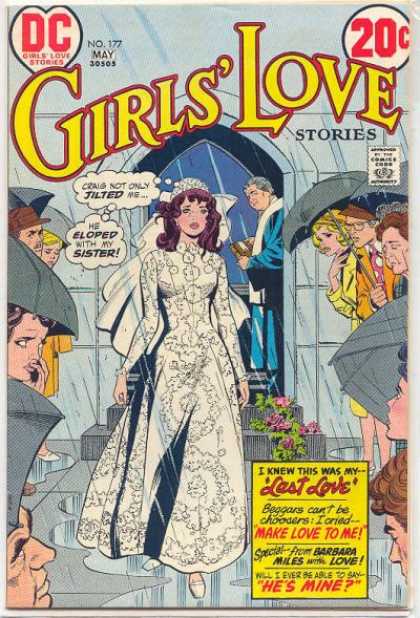 Girls' Love Stories 177 - Wedding Dress - Dumped - Left At The Altar - Eloped - Affair