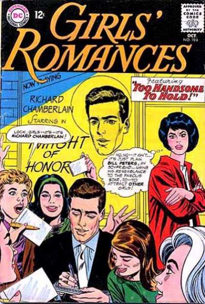 Dc - Dc Comics - Romantic - Love - Man And Woman Girls' Romances 104 - Dc - Dc Comics - Romantic - Love - Man And Woman