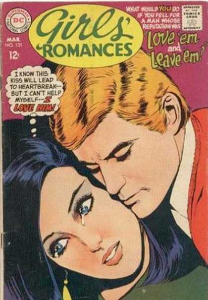 Couple - Crying - Love Em Leave Em - Love - Romance Girls' Romances 131 - Couple - Crying - Love Em Leave Em - Love - Romance