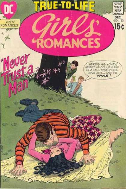 Tree - Blanket - Romance - Picnic - Kissing Girls' Romances 153 - Tree - Blanket - Romance - Picnic - Kissing