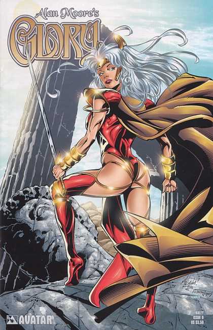Glory 2 - Alan Moore - Woman - Sword - Avatar - Cloak - Deodato Fiho