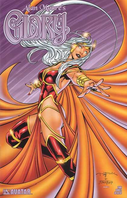 Glory 23 - Alan Moore - Avatar - Superwoman - White Hair - Boots