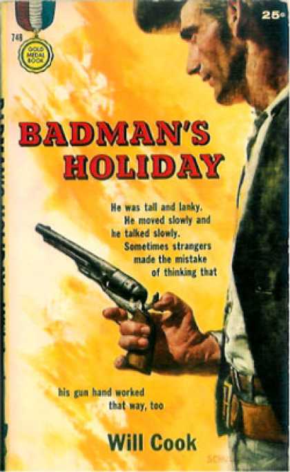 Gold Medal Books - Badman's Holiday - Will Cook