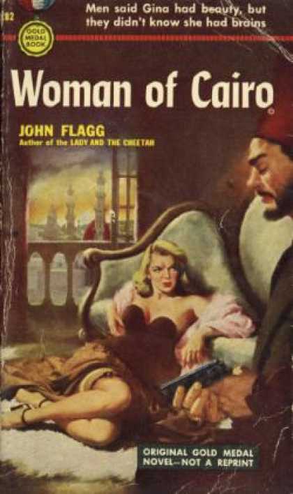 Gold Medal Books - Woman of Cairo - John Flagg