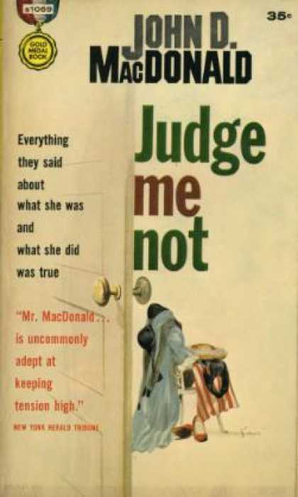 Gold Medal Books - Judge Me Not - John D. Macdonald