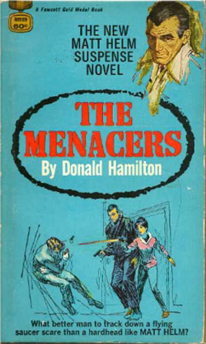 Gold Medal Books - The Menacers - Donald Hamilton