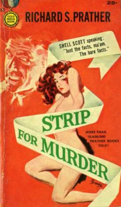 Gold Medal Books - Strip for Murder; - Richard: Prather