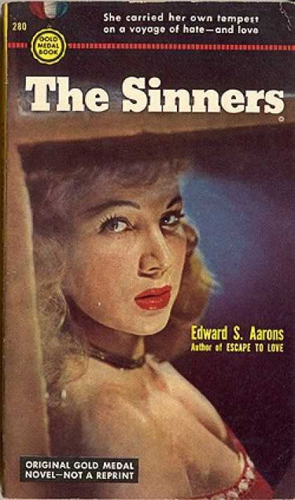 Gold Medal Books - The Sinners - Edward S. Aarons