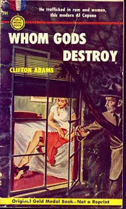 Gold Medal Books - Whom Gods Destroy - Clifton Adams