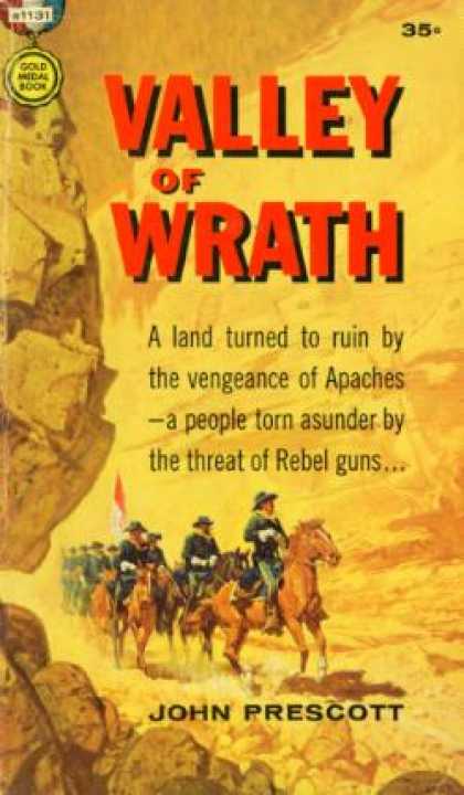 Gold Medal Books - Valley of Wrath - John Prescott