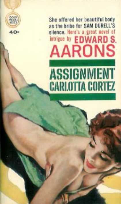 Gold Medal Books - Assignment Carlotta Cortez - Edward S. Aarons