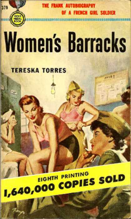 Gold Medal Books - Women's Barracks - Tereska Torres