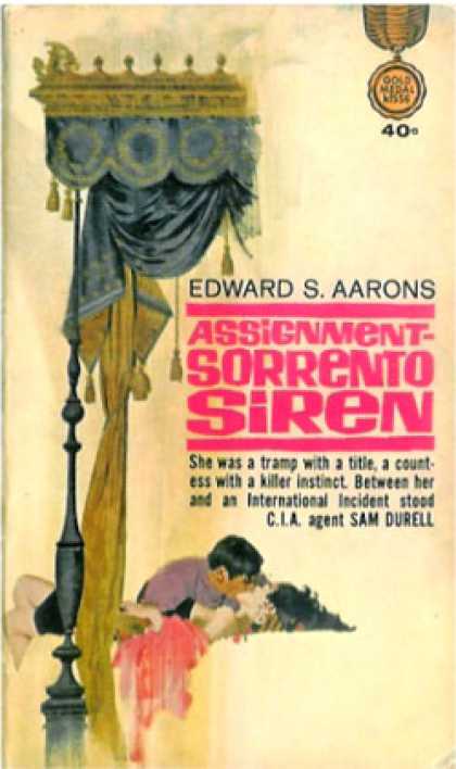 Gold Medal Books - Assignment, Sorrento Siren - Edward S. Aarons