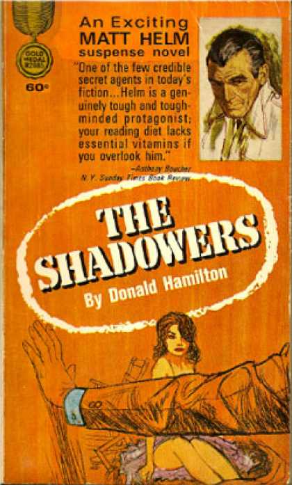 Gold Medal Books - The Shadowers - Donald Hamilton