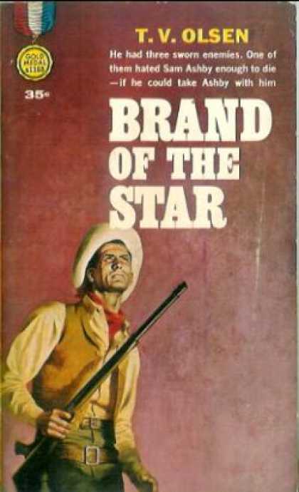 Gold Medal Books - Brand of the Star - T. V. Olsen