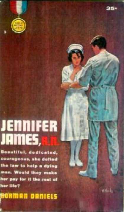 Gold Medal Books - Jennifer James, Rn - Norman Daniels