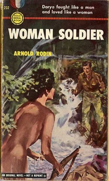 Gold Medal Books - Woman Soldier - Arnold Rodin