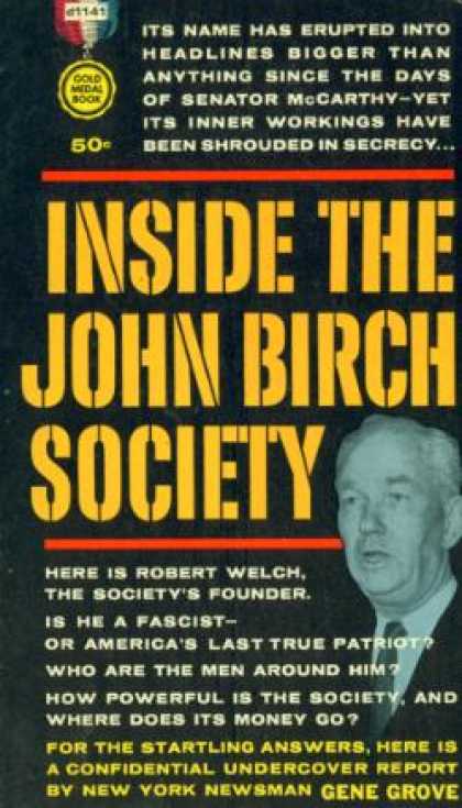 Gold Medal Books - Inside the John Birch Society