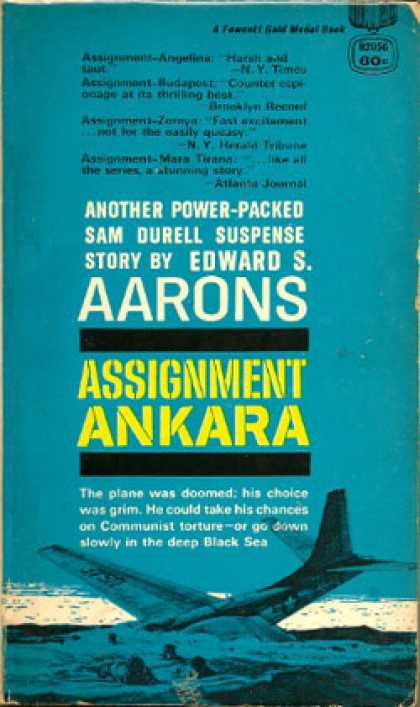 Gold Medal Books - Assignment Ankara - Edward S. Aarons