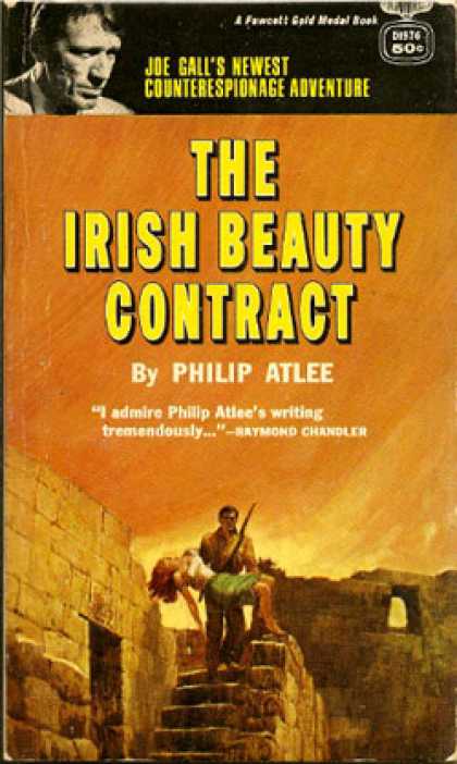 Gold Medal Books - The Irish Beauty Contract - Philip Atlee