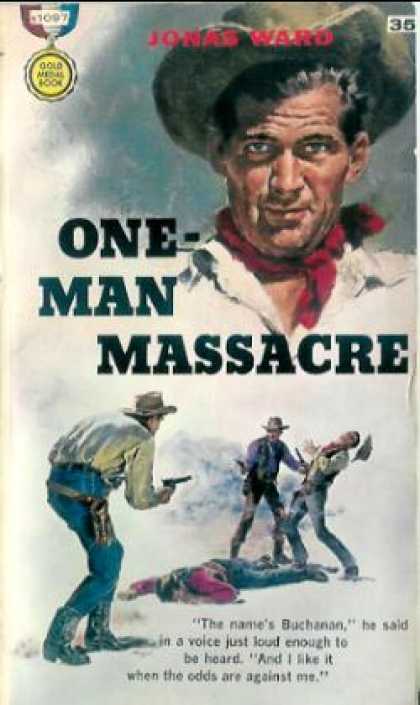 Gold Medal Books - One-man Massacre - Jonas Ward