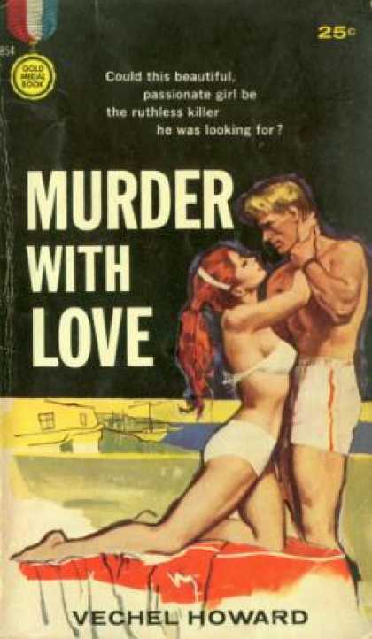 Gold Medal Books - Murder With Love - Vechel Howard