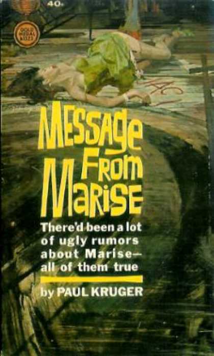 Gold Medal Books - Message From Marise - Paul Kruger