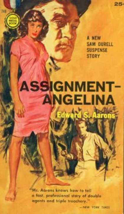 Gold Medal Books - Assignment Angelina - Edward S. Aarons
