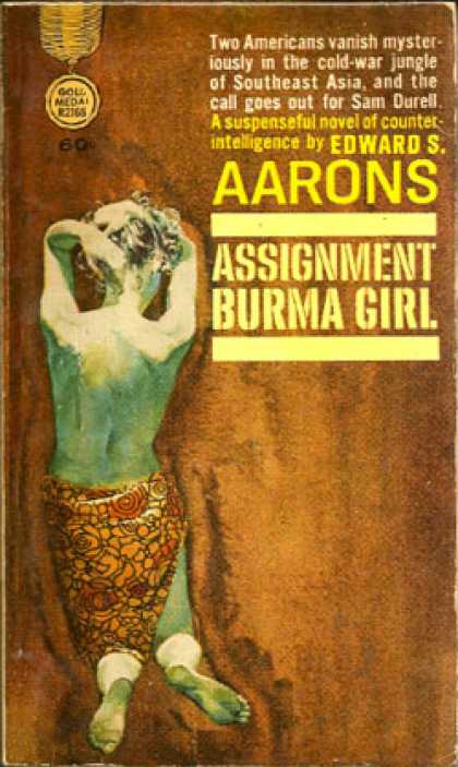 Gold Medal Books - Assignment Burma Girl - Edward S. Aarons