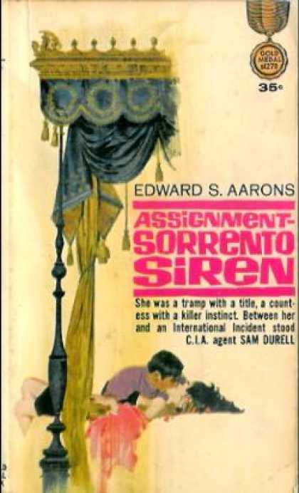 Gold Medal Books - Assignment, Sorrento Siren - Edward S. Aarons