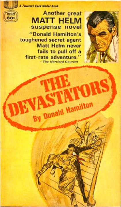 Gold Medal Books - The Devastators Matt Helm Adventure #9 - Donald Hamilton