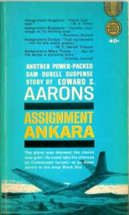 Gold Medal Books - Assignment Ankara - Edward S. Aarons