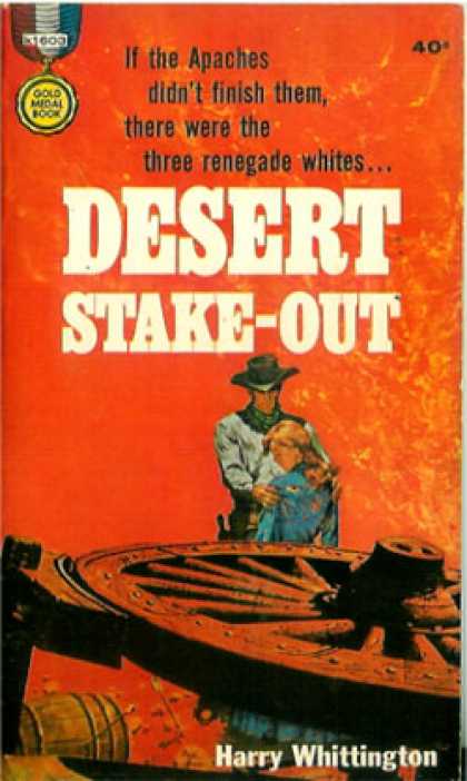 Gold Medal Books - Desert Stake-out - Harry Whittington