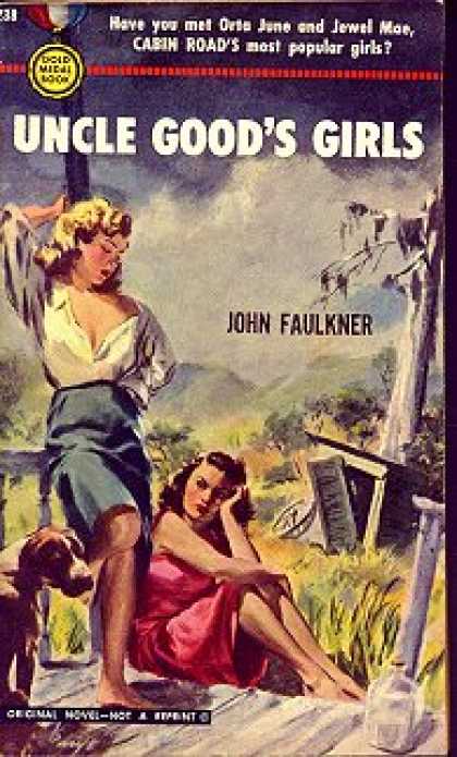 Gold Medal Books - Uncle Goods Girls - John Faulkner