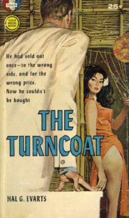 Gold Medal Books - The Turncoat - Hal G. Evarts