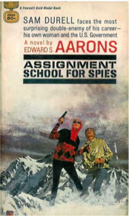 Gold Medal Books - Assignment, School for Spies - Edward S. Aarons