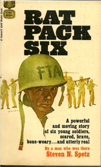 Gold Medal Books - Rat Pack Six - Steven N Spetz