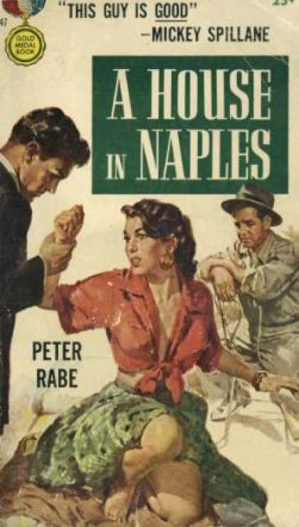 Gold Medal Books - A House in Naples - Peter Rabe