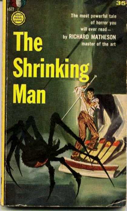 Gold Medal Books - The Shrinking Man - Richard Matheson